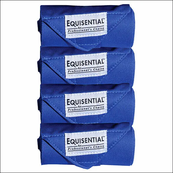 Professionals Choice Horse Equisential Standing Bandages Leg Set Of 4 Royal Bl 1
