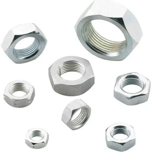 Rod-Ajnl06 Left-Hand Thread Aluminum Jam Nut 1