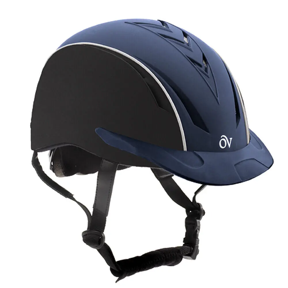 Small/Medium Ovation Horse Lightweight Comfort Sync Helmet Black/Navy 1
