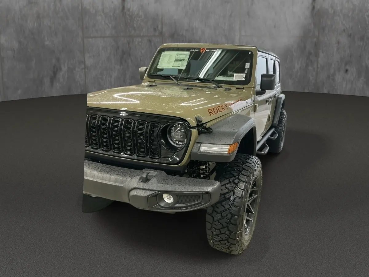 2026 Jeep Wrangler Unlimited 4X4 Rocky Ridge Premium Lifted Truck 1