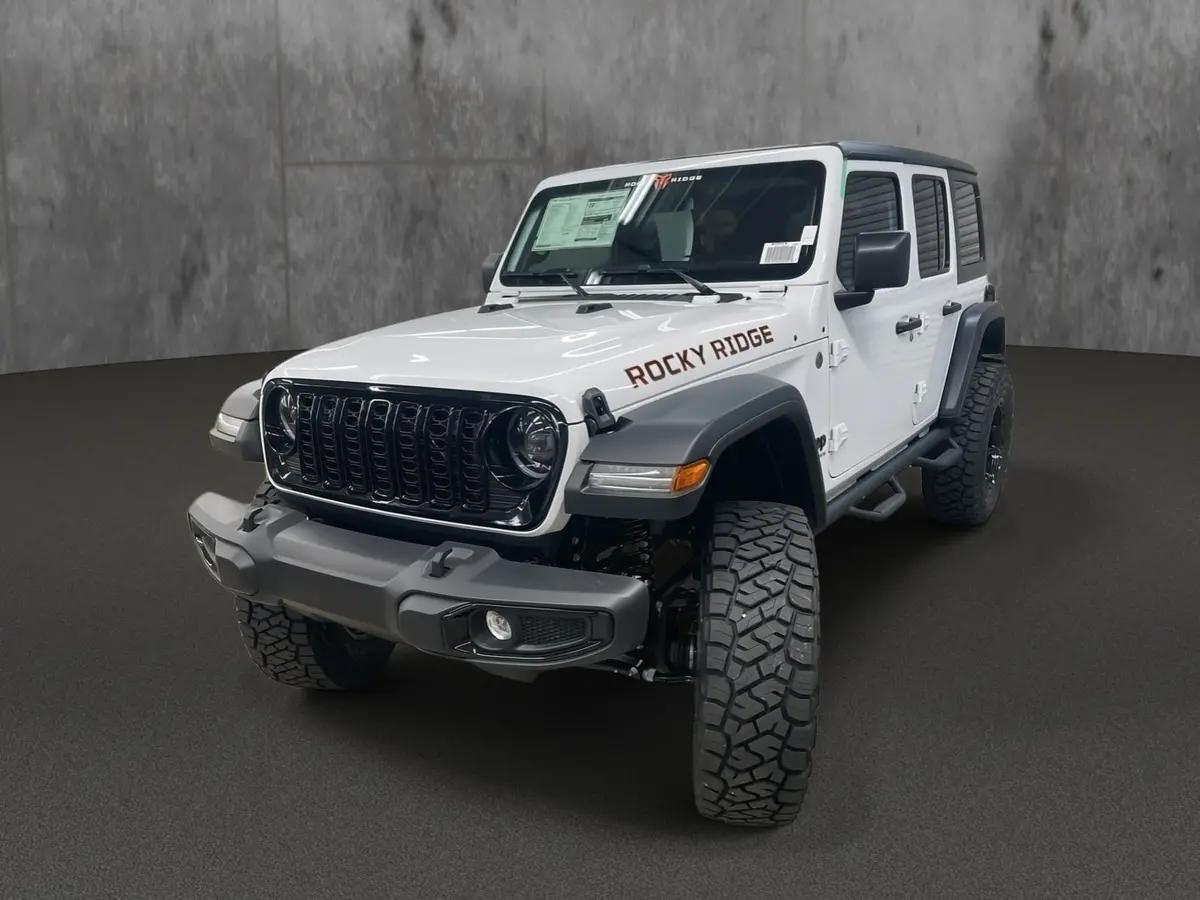 2026 Jeep Wrangler Unlimited 4X4 Rocky Ridge Premium Lifted Truck 1