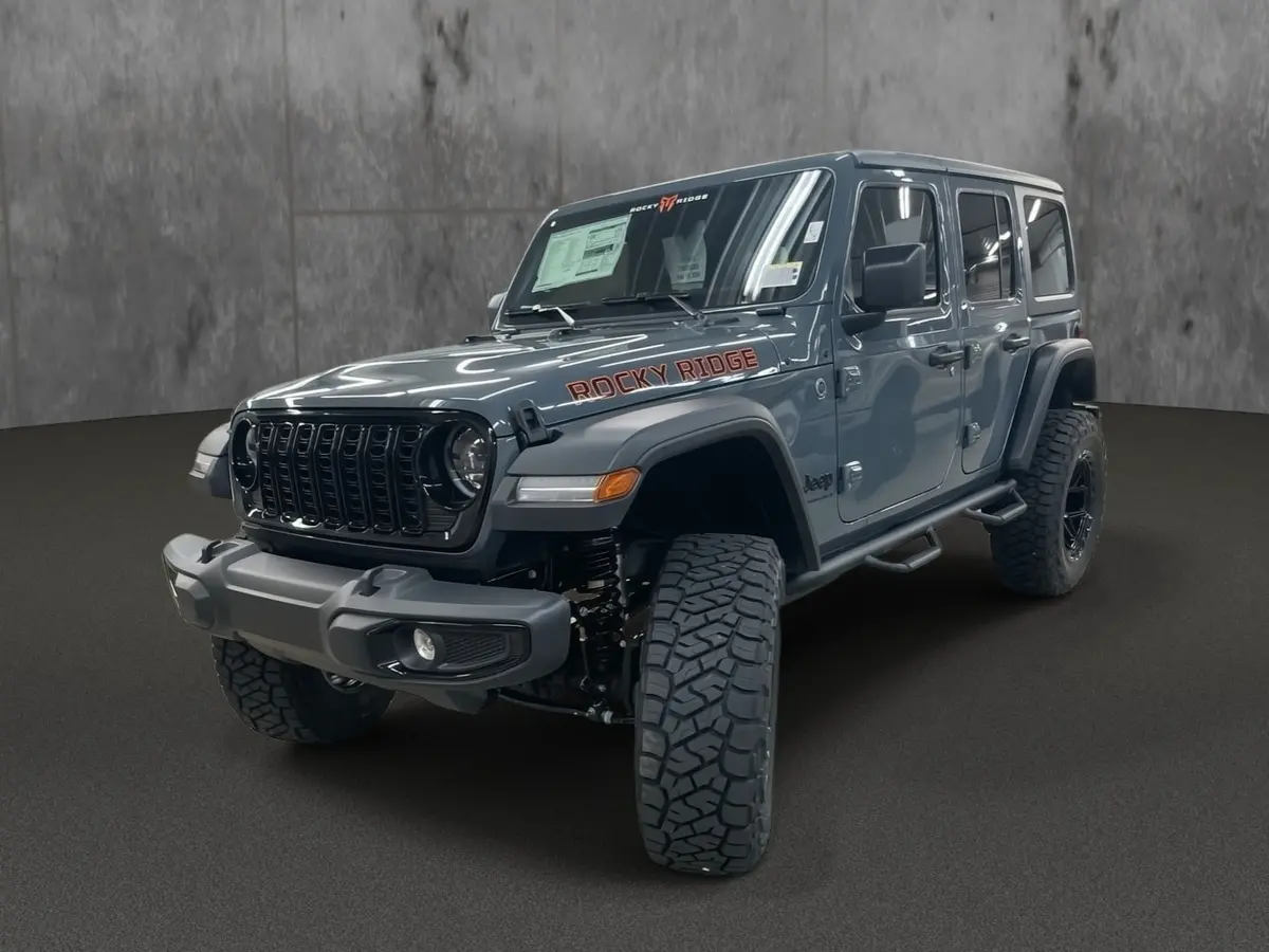 2026 Jeep Wrangler Unlimited 4X4 Rocky Ridge Premium Lifted Truck 1