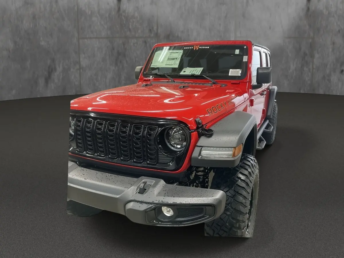 2026 Jeep Wrangler Unlimited 4X4 Rocky Ridge Premium Lifted Truck 1