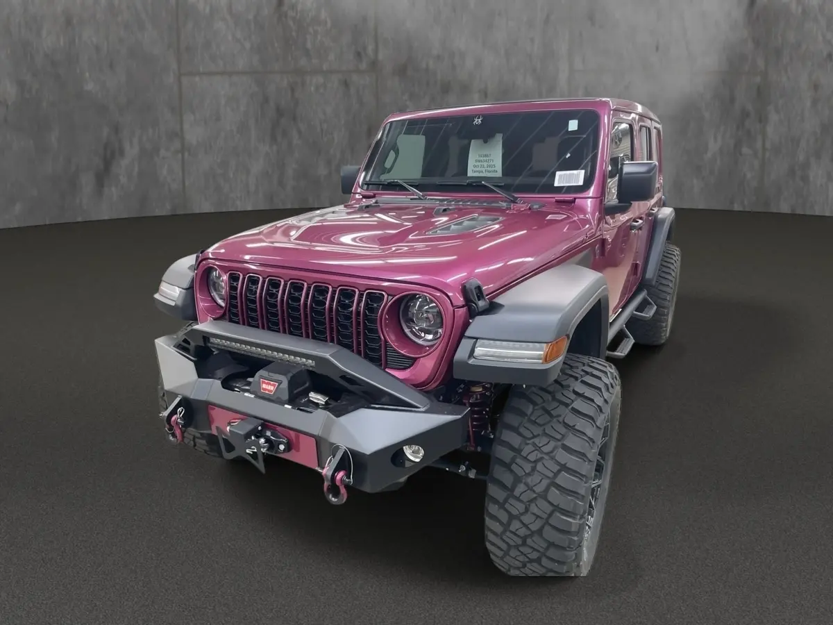 2025 Jeep Wrangler Unlimited 4X4 Spider Edition Premium Lifted Truck 1