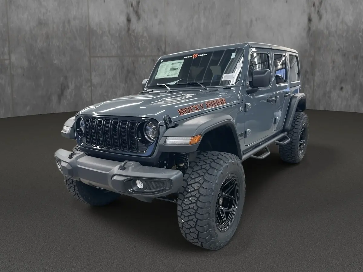 2026 Jeep Wrangler Unlimited 4X4 Rocky Ridge Premium Lifted Truck 1