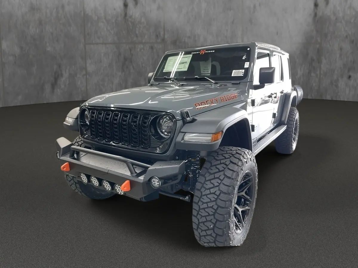2026 Jeep Wrangler Unlimited 4X4 Rocky Ridge Premium Lifted Truck 1