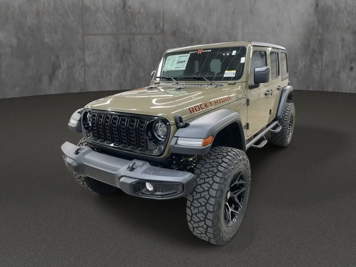 2026 Jeep Wrangler Unlimited 4X4 Rocky Ridge Premium Lifted Truck 1