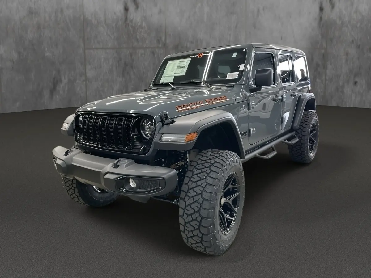 2026 Jeep Wrangler Unlimited 4X4 Rocky Ridge Premium Lifted Truck 1