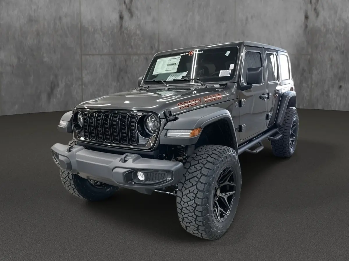2026 Jeep Wrangler Unlimited 4X4 Rocky Ridge Premium Lifted Truck 1