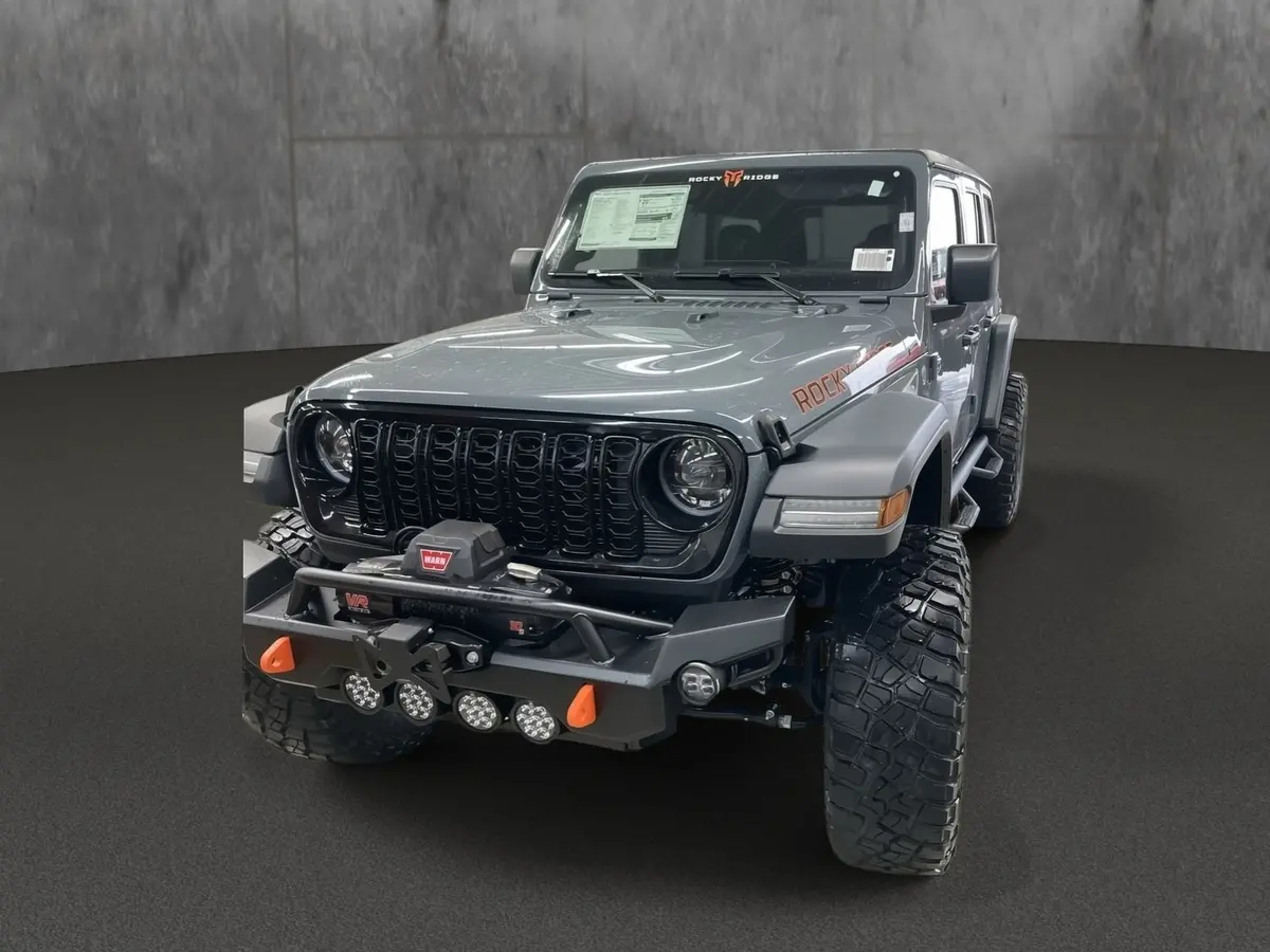 2026 Jeep Wrangler Unlimited 4X4 Rocky Ridge Premium Lifted Truck 1