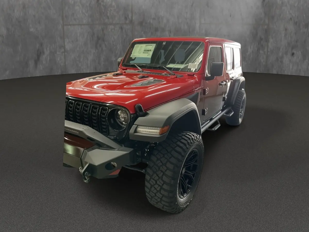 2025 Jeep Wrangler Unlimited 4X4 Spider Edition Premium Lifted Truck 1