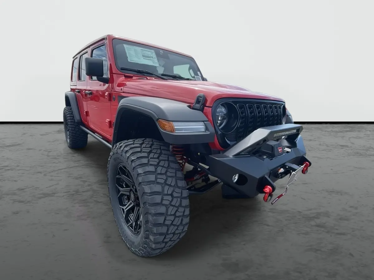 2025 Jeep Wrangler Unlimited 4X4 Spider Edition Premium Lifted Truck 1