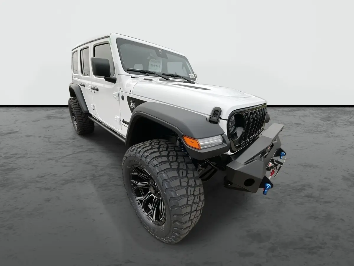 2025 Jeep Wrangler Unlimited 4X4 Spider Edition Premium Lifted Truck 1