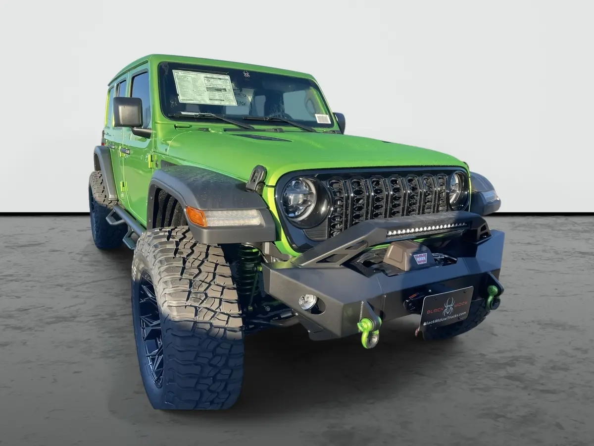 2025 Jeep Wrangler Unlimited 4X4 Spider Edition Premium Lifted Truck 1