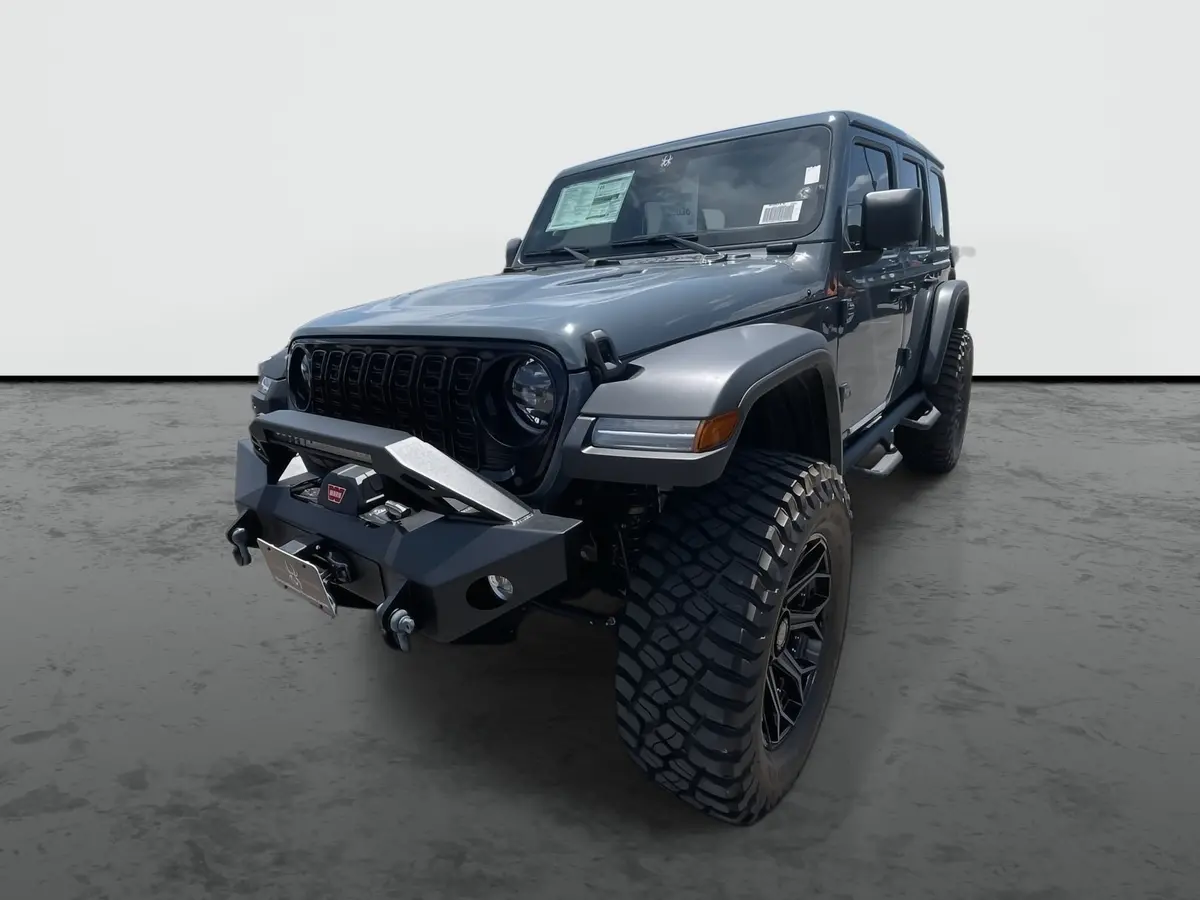2025 Jeep Wrangler Unlimited 4X4 Spider Edition Premium Lifted Truck 1