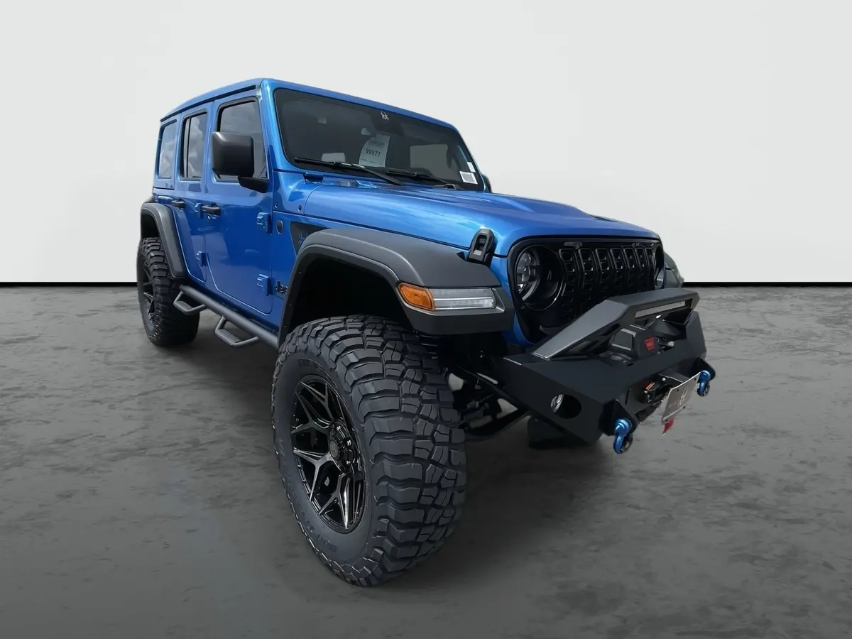 2025 Jeep Wrangler Unlimited 4X4 Spider Edition Premium Lifted Truck 1