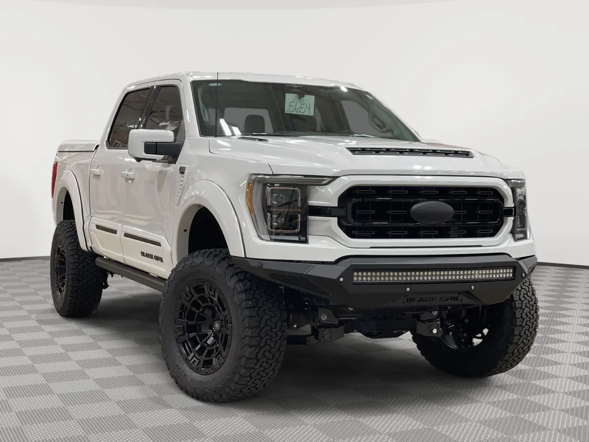 2023 Ford F-150 4X4 Black Ops Premium Lifted Truck 1