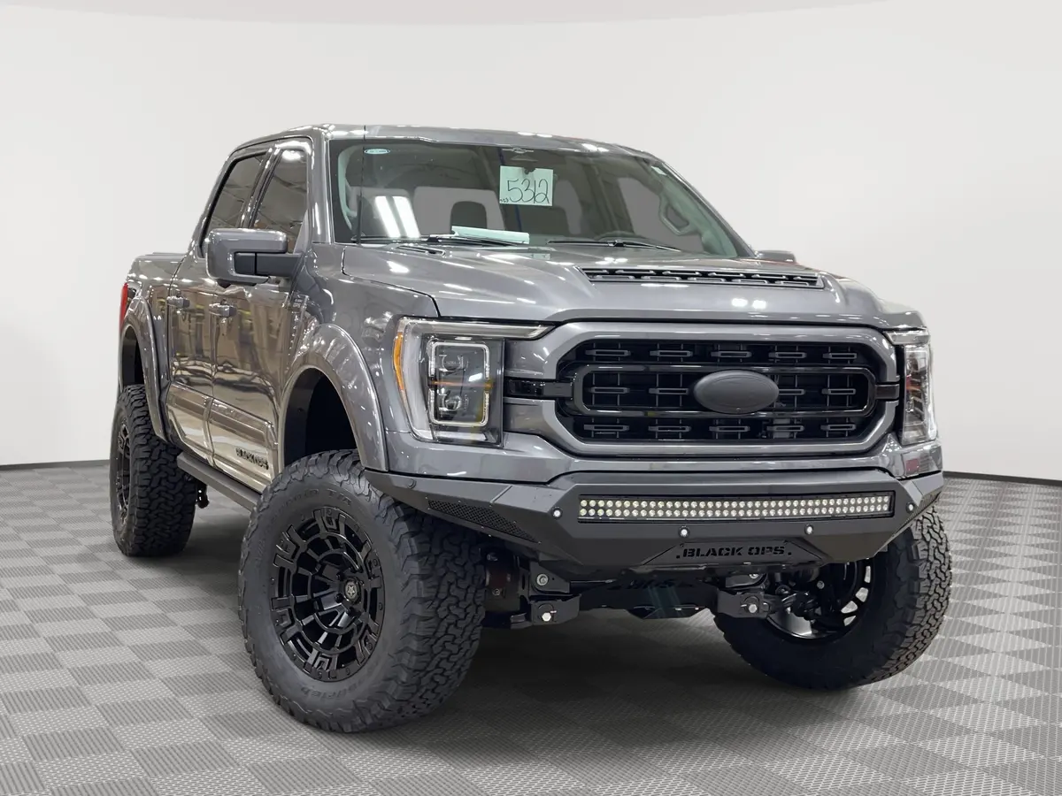 2023 Ford F-150 4X4 Black Ops Premium Lifted Truck 1