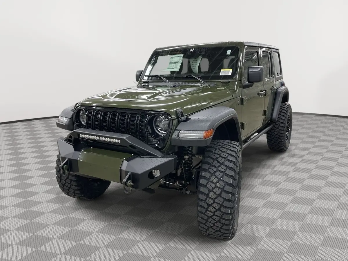 2024 Jeep Wrangler Unlimited 4X4 Rocky Ridge Premium Lifted Truck 1