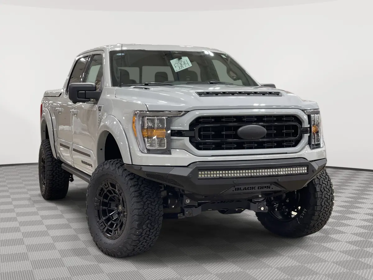 2023 Ford F-150 4X4 Black Ops Premium Lifted Truck 1