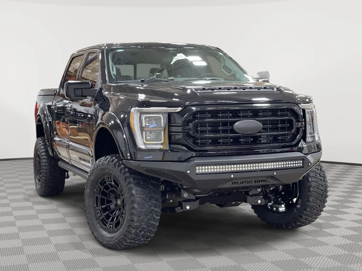 2023 Ford F-150 4X4 Black Ops Premium Lifted Truck 1