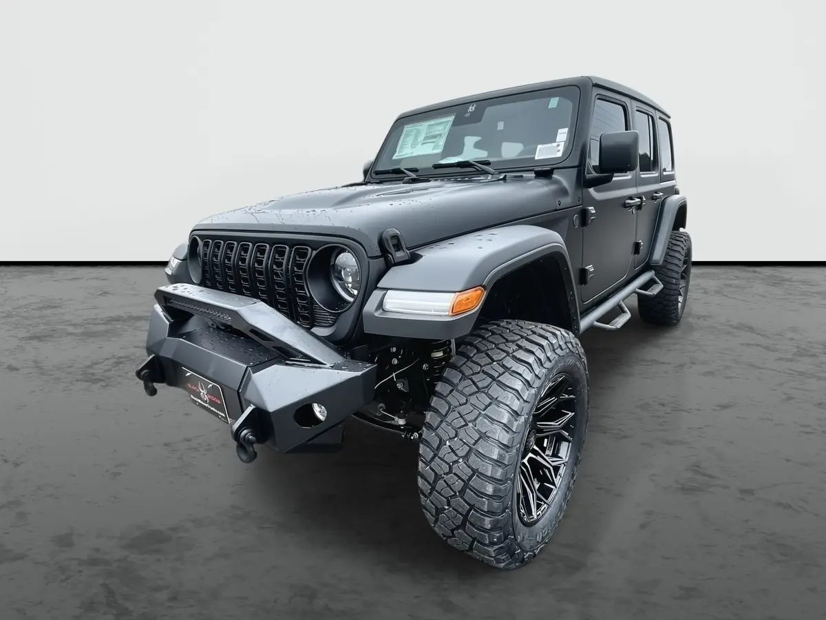 2025 Jeep Wrangler Unlimited 4X4 Spider Edition Premium Lifted Truck 1