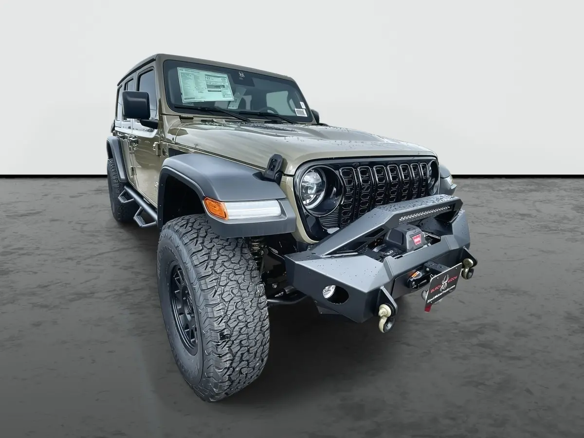 2025 Jeep Wrangler Unlimited 4X4 Spider Edition Premium Lifted Truck 1