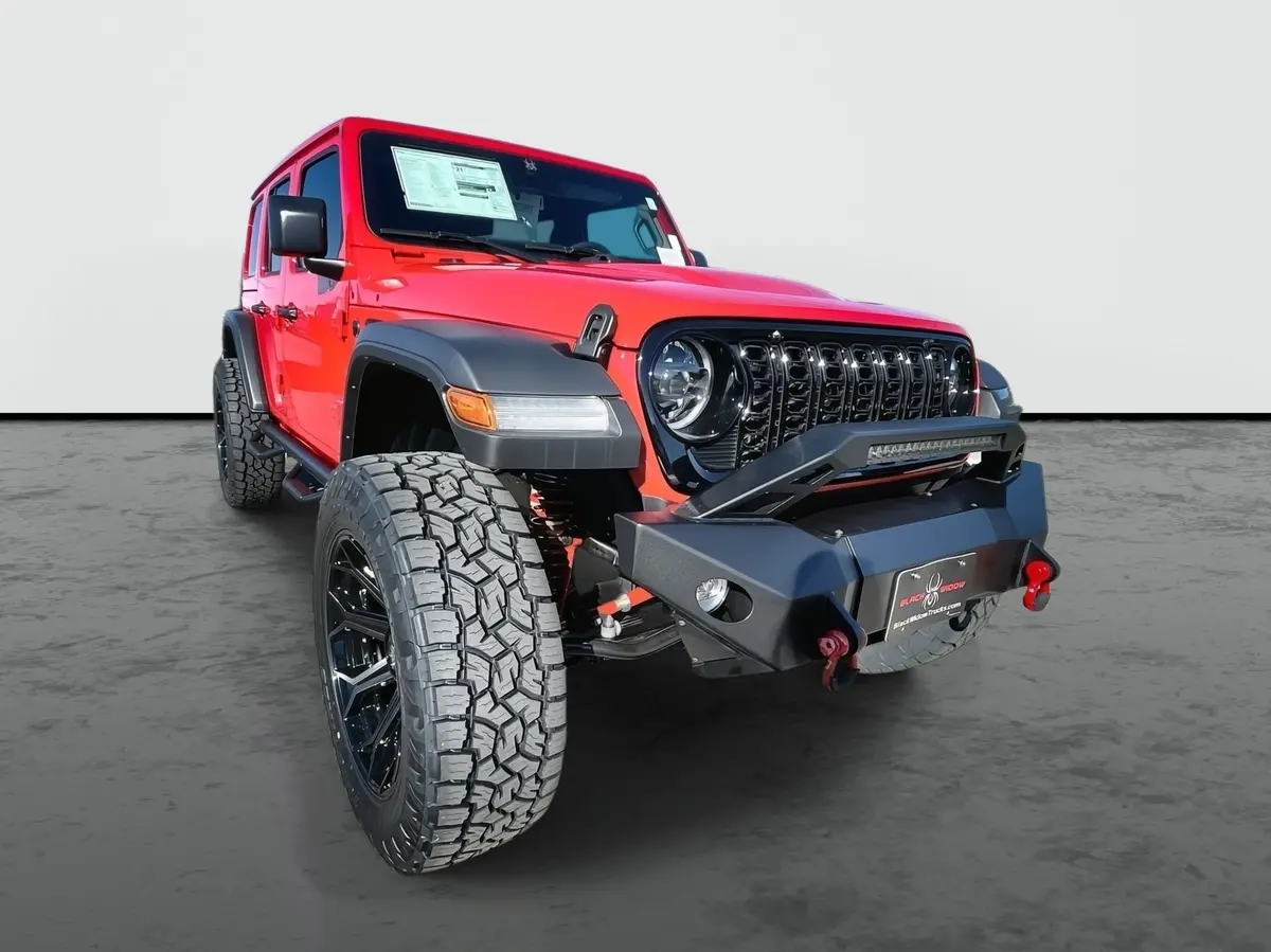 2025 Jeep Wrangler Unlimited 4X4 Spider Edition Premium Lifted Truck 1