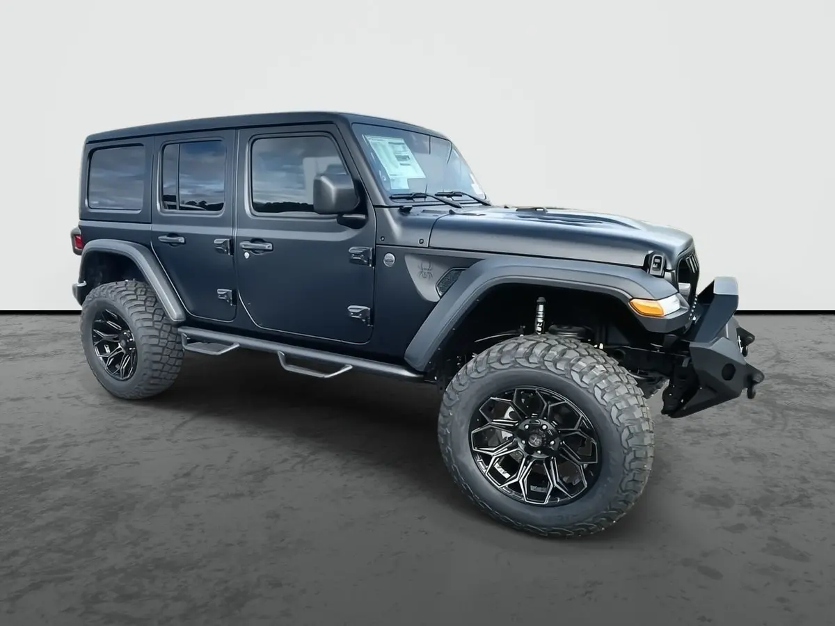 2025 Jeep Wrangler Unlimited 4X4 Spider Edition Premium Lifted Truck 1