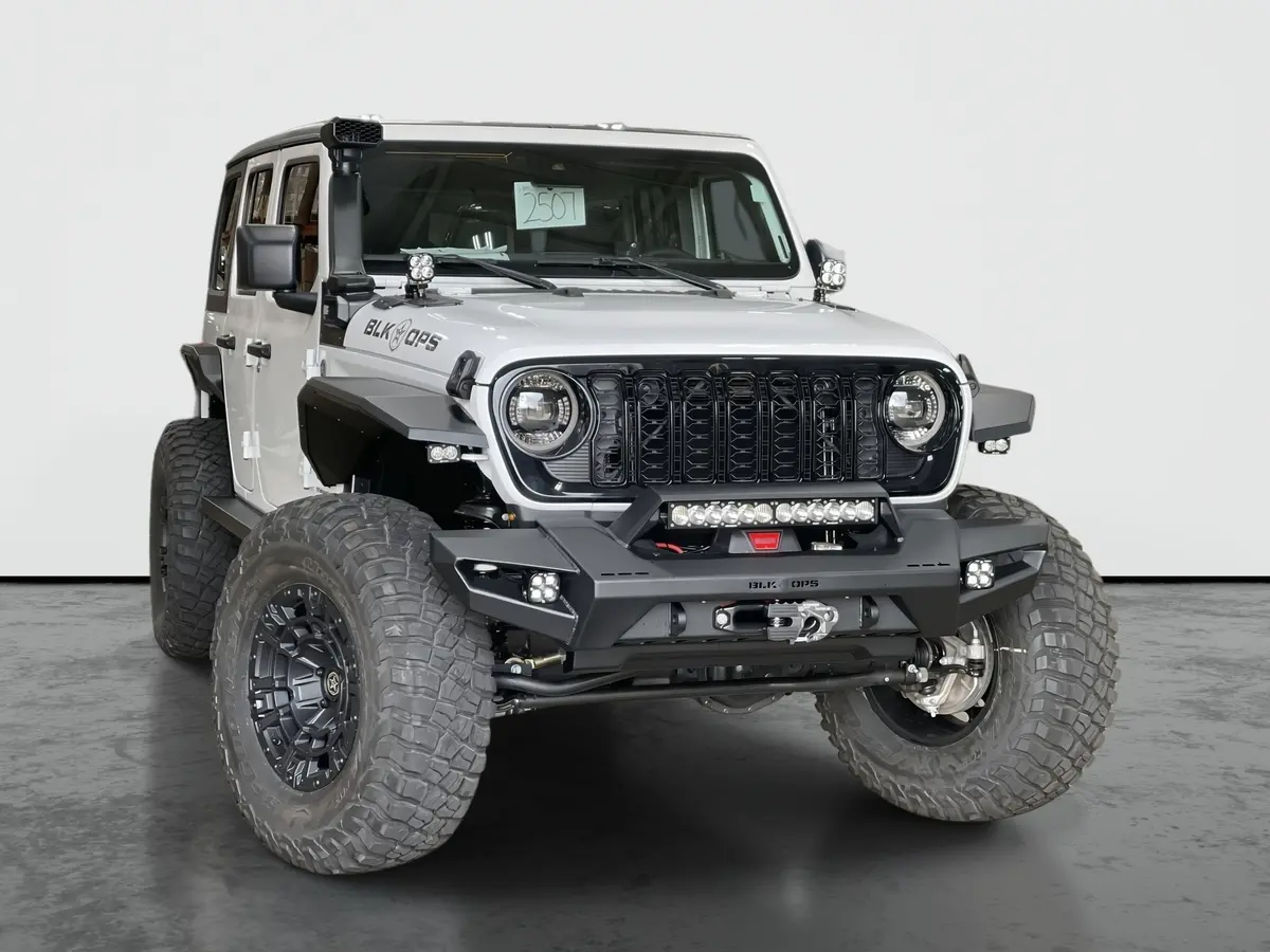 2024 Jeep Wrangler Unlimited 4X4 Black Ops Premium Lifted Truck 1