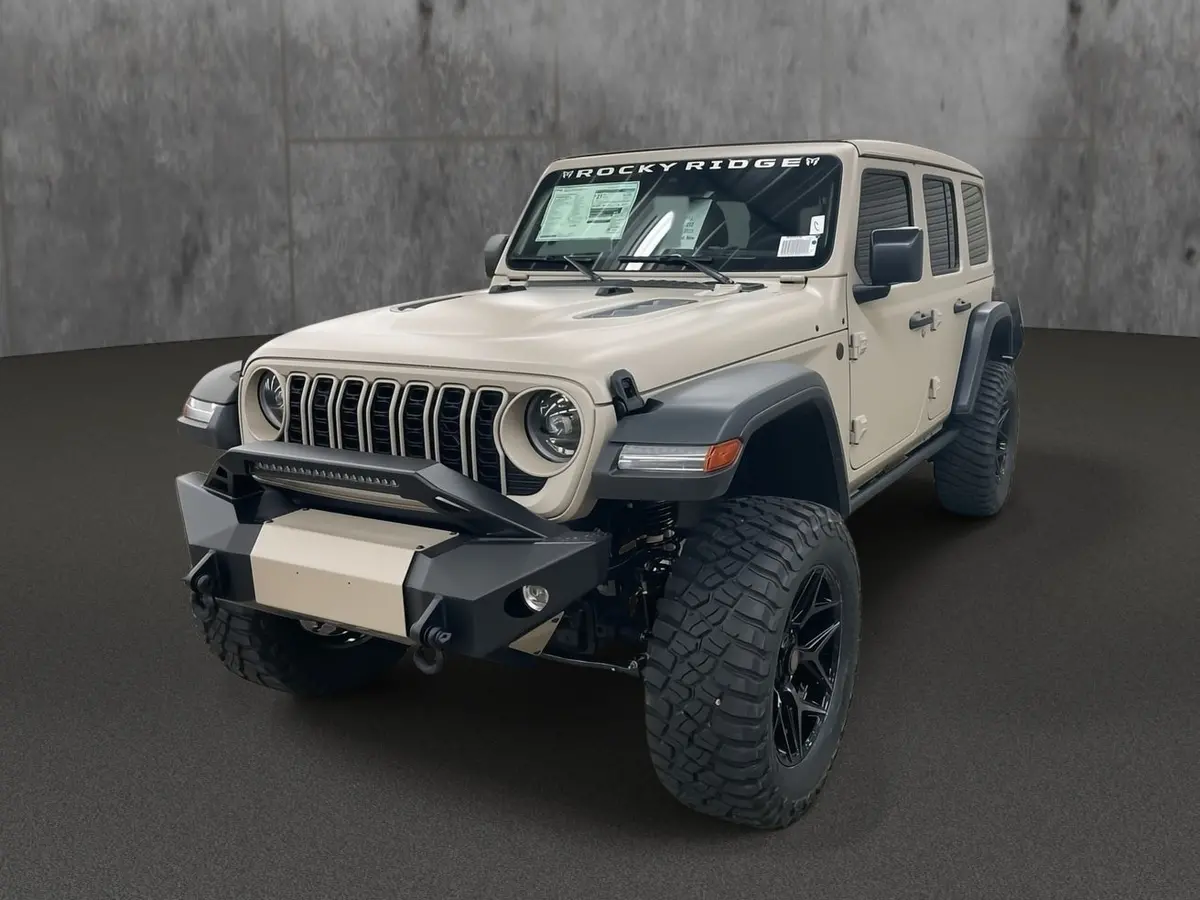 2025 Jeep Wrangler Unlimited 4X4 Rocky Ridge Premium Lifted Truck 1