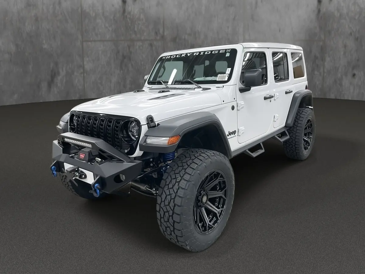 2025 Jeep Wrangler Unlimited 4X4 Rocky Ridge Premium Lifted Truck 1