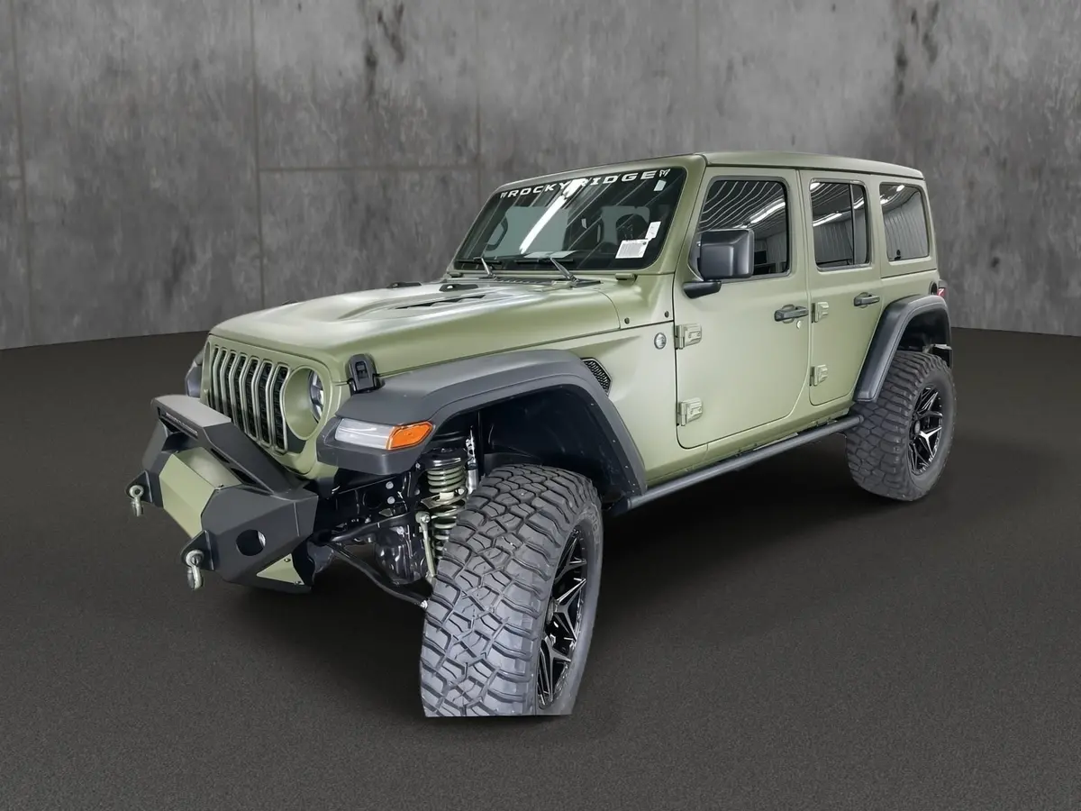 2025 Jeep Wrangler Unlimited 4X4 Rocky Ridge Premium Lifted Truck 1