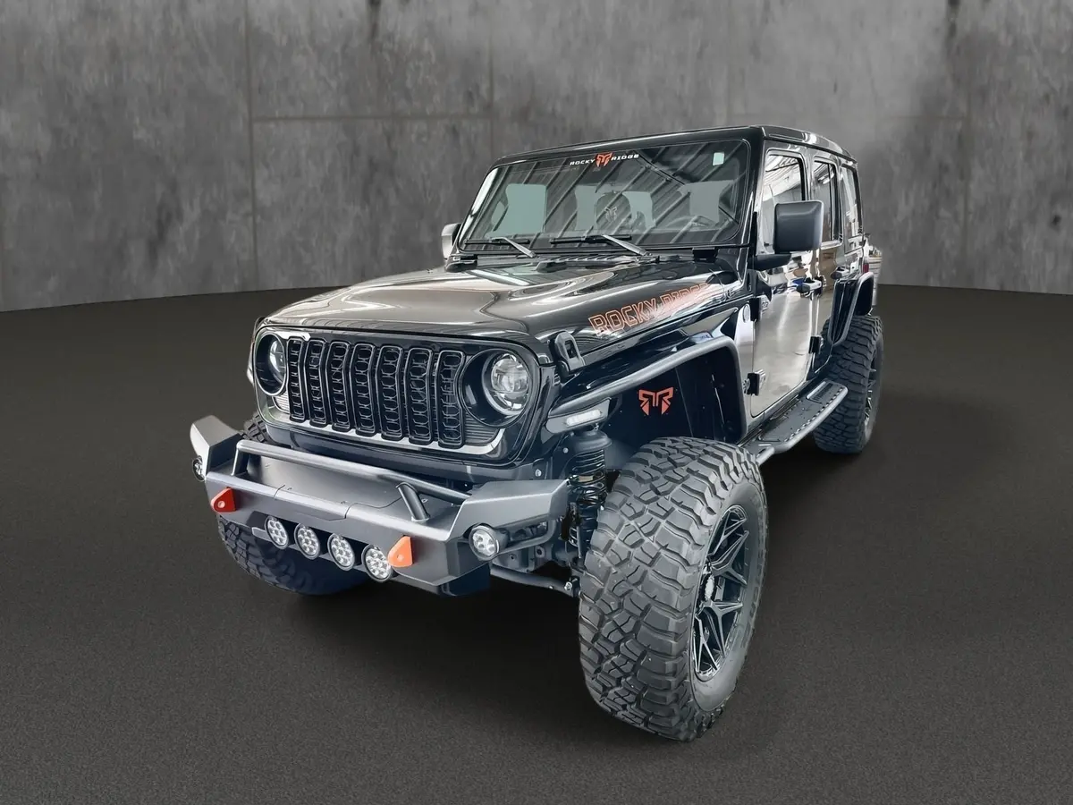 2025 Jeep Wrangler Unlimited 4X4 Rocky Ridge Premium Lifted Truck 1