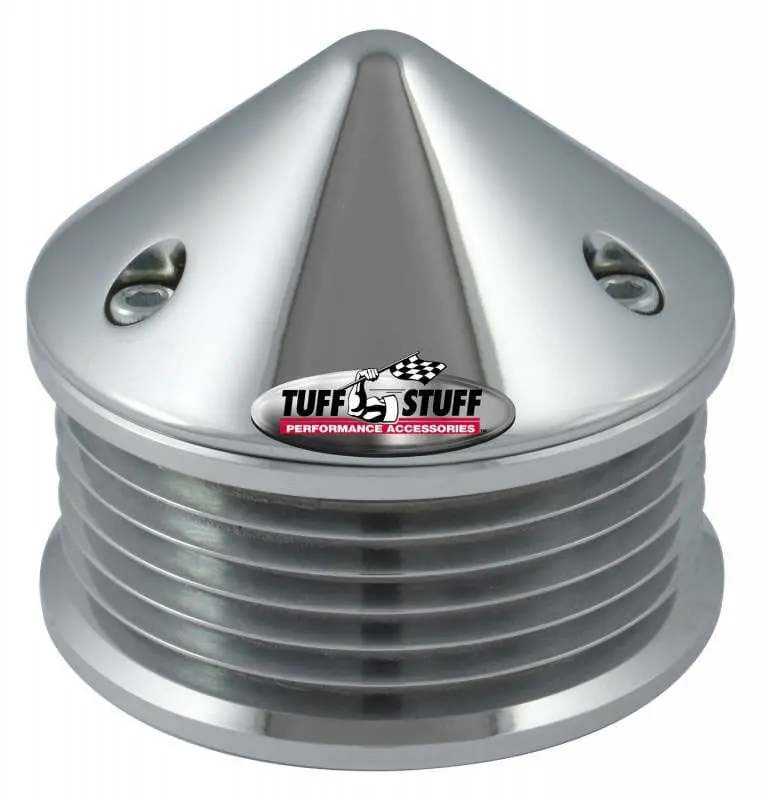 Chrome Bullet-Nose Alternator Pulley – Tuf7653A 1