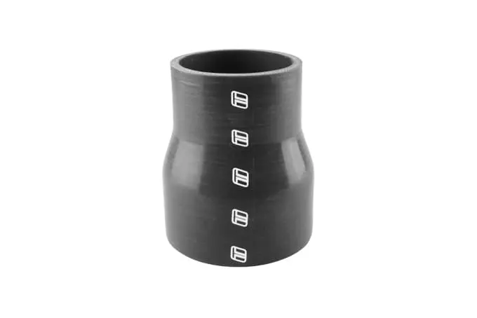 Black Rubber Hose Reducer – 2.75" To 3.50" Diameter 1
