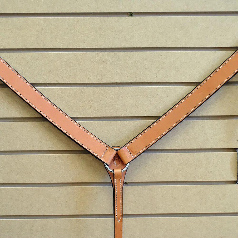 Ultra Lite Leather Tack Horse Breast Collar By Circle Y 1