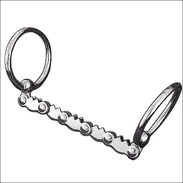 Weaver Leather Draft Horse Bit 6 Inch Mule Mouth Stainless Steel 1