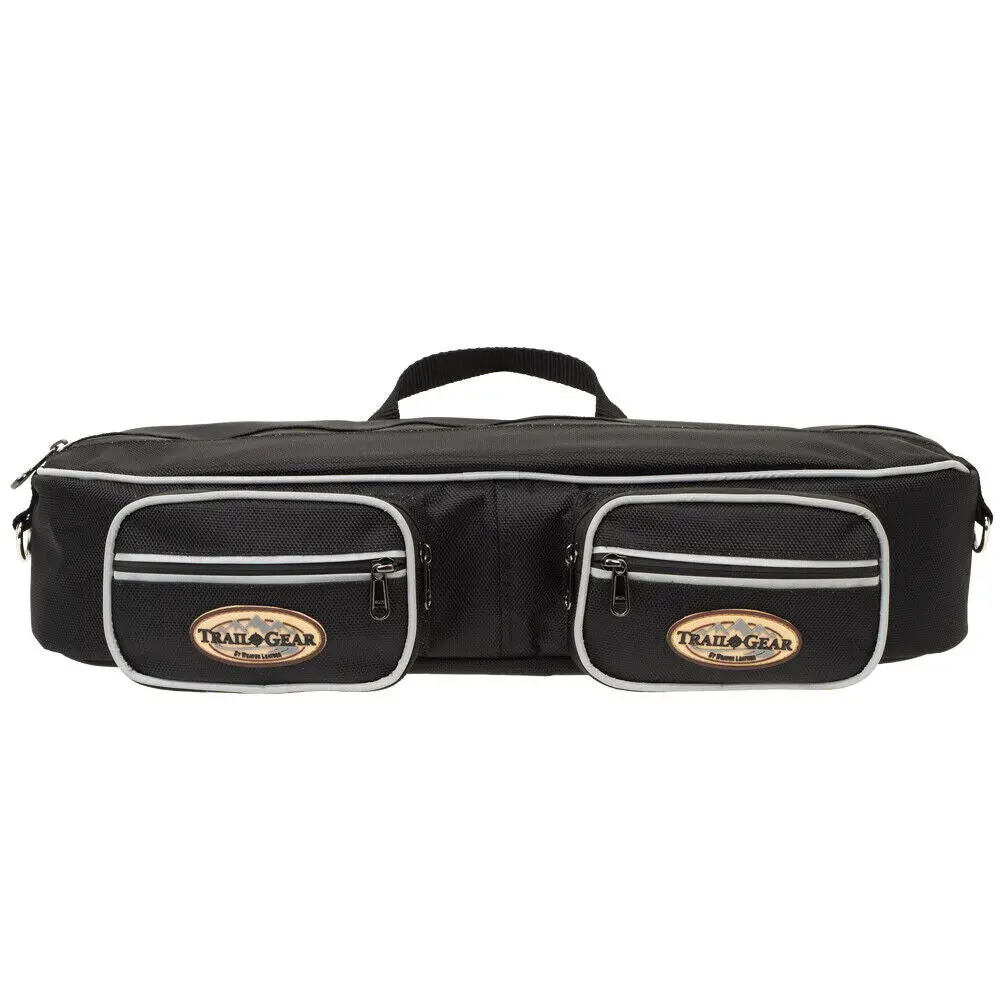 Weaver Trail Gear Cantle Bags Black 1