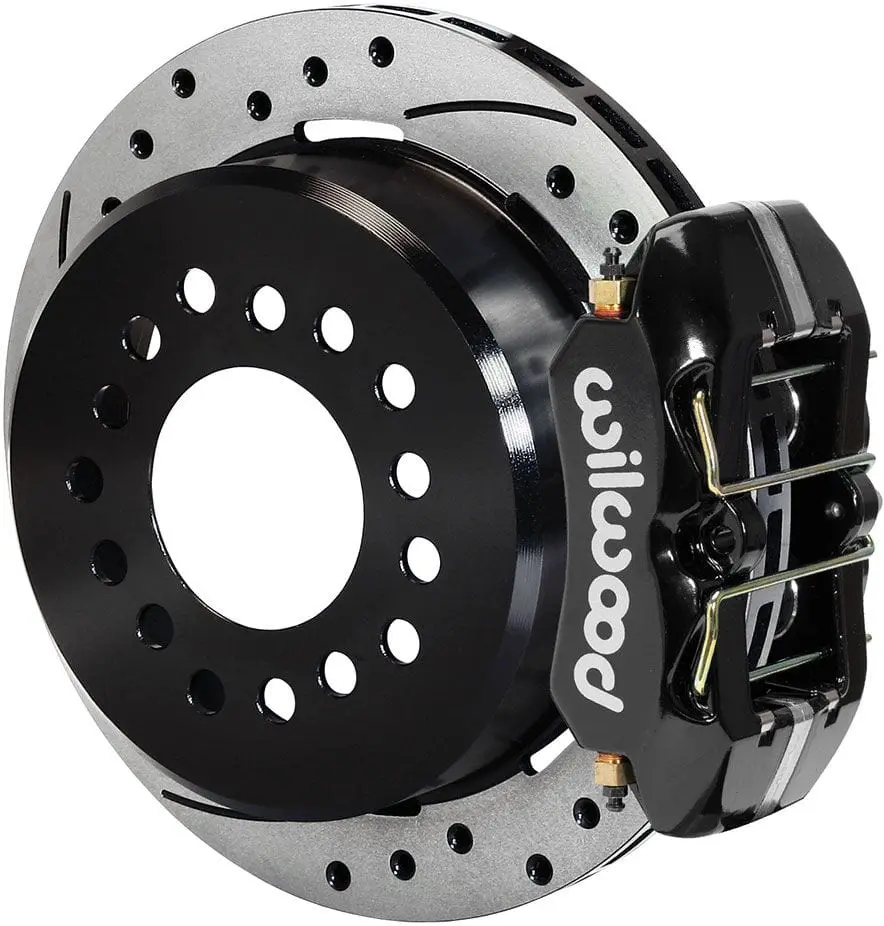 Dynapro Wb140-11395-D Low-Profile Rear Brake Kit – 4-Piston, 11" Wheel Base 1
