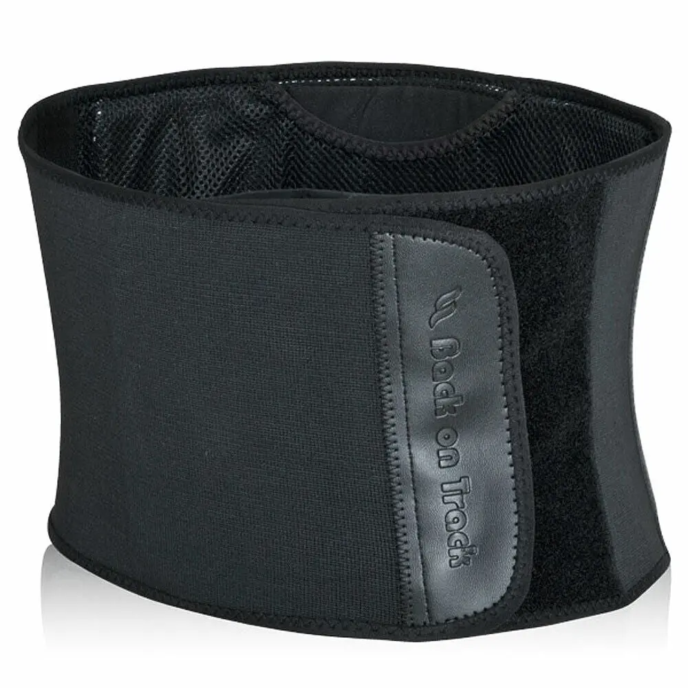 X Large Back On Track Body Pain Relief Therepy Wide Front Brace Black 1
