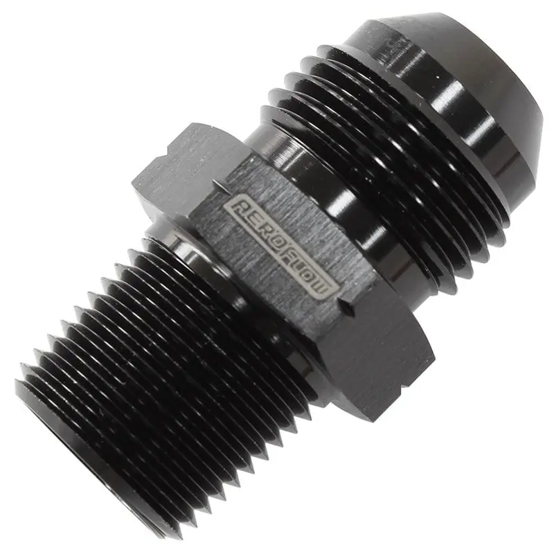 1/2" Bspt To -10An Black Anodized Adapter Fitting 1