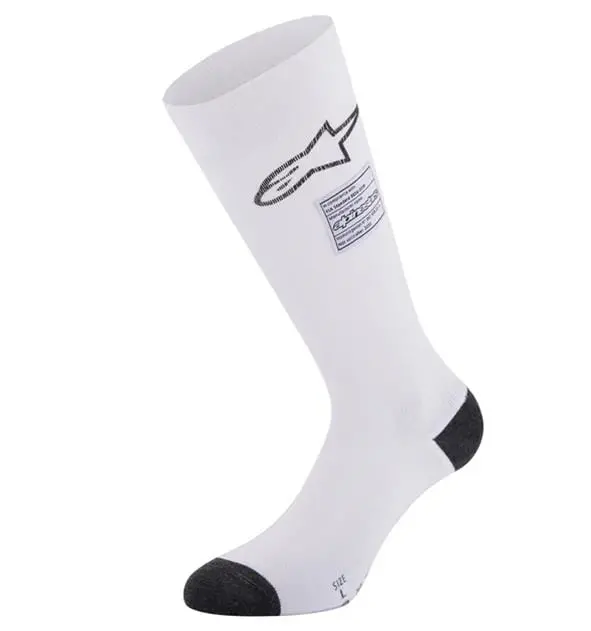 Alpinestars 4704323-20-S Fire-Retardant Racing Socks – Fia 8856-2000 Compliant 1
