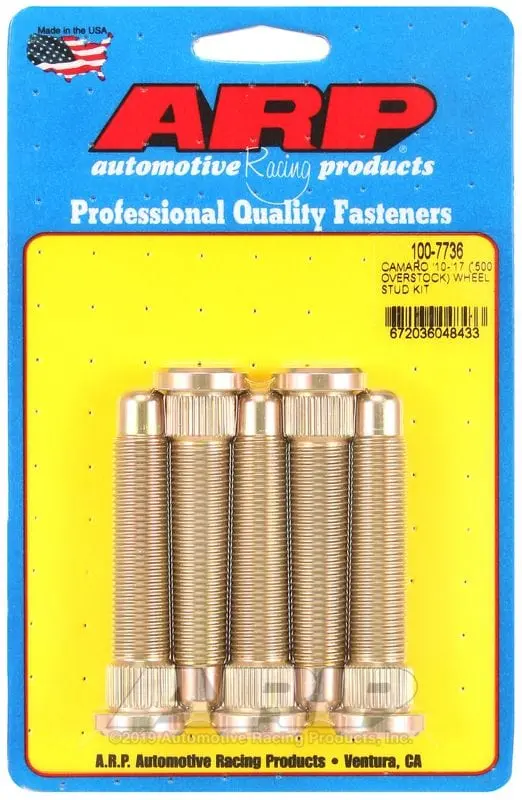 Competition Engineering Ar100-7736 Wheel Studs – Chrome-Moly Steel, Extended-Length Lug Studs 1
