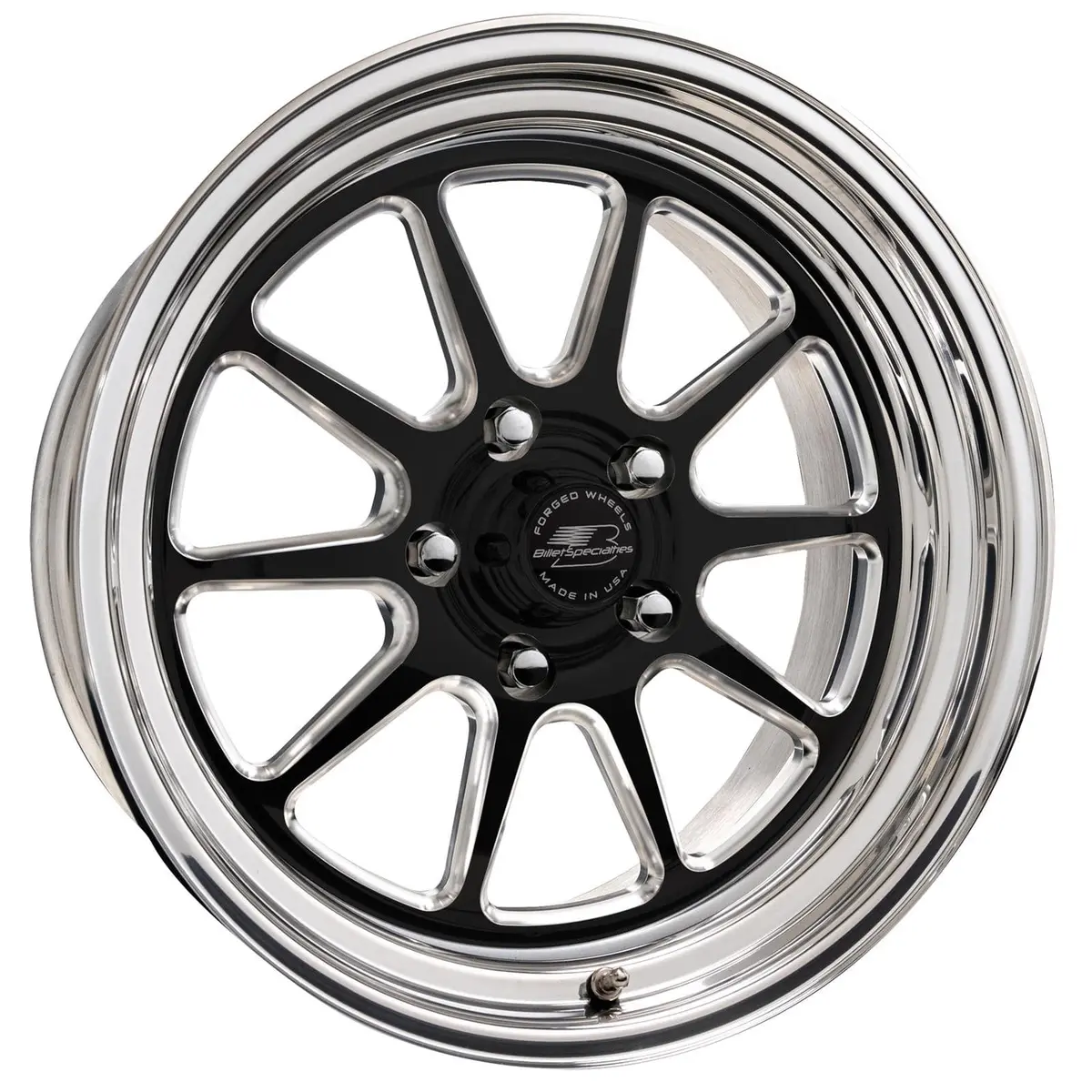 Billet Specialties Amcb40810 Amc40 Malibu Black Satin Custom Wheel 1