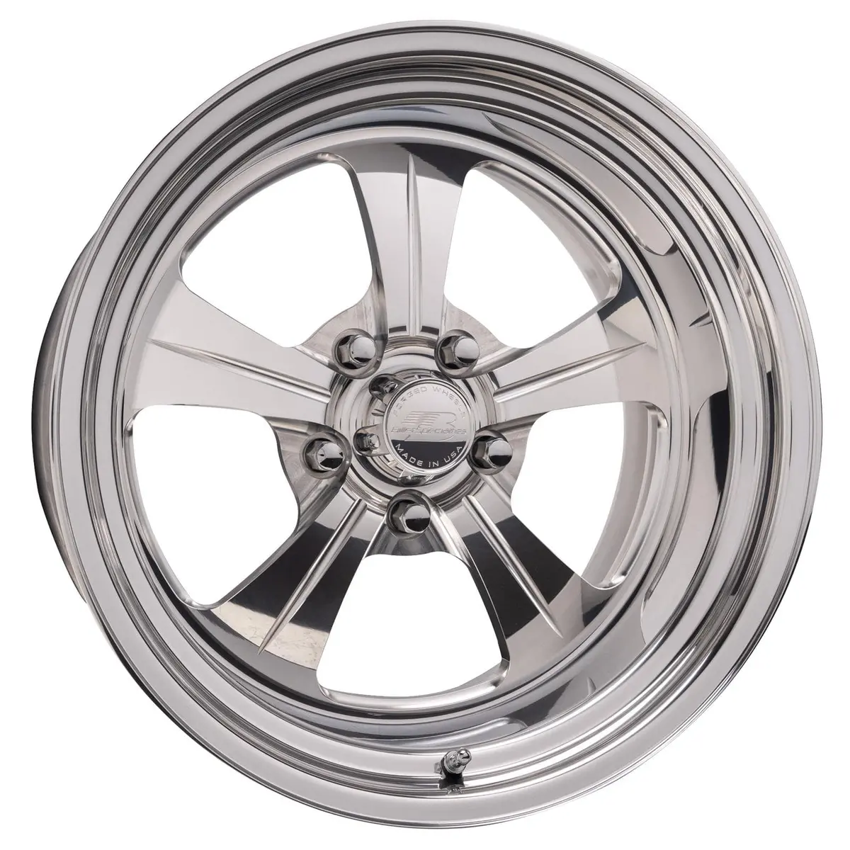 Billet Specialties Amc70 Fineline Polished Wheel – Custom 17X7.5" (Amc70812) 1