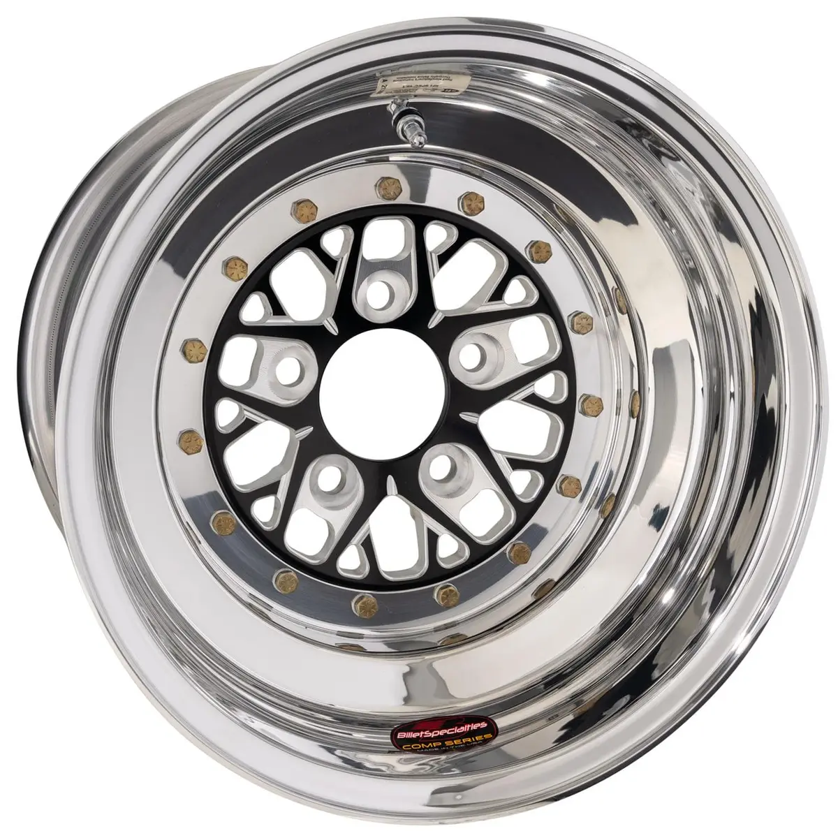 Billet Specialties V-Trac Wheel – 15" X 7.3" With 30Mm Offset (Bcs085157330) 1