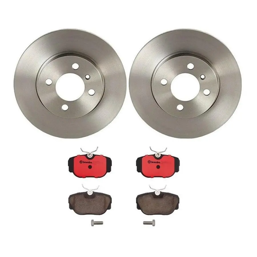 Brembo High-Performance Brake Pad And Rotor Kit – Kt00B99 1
