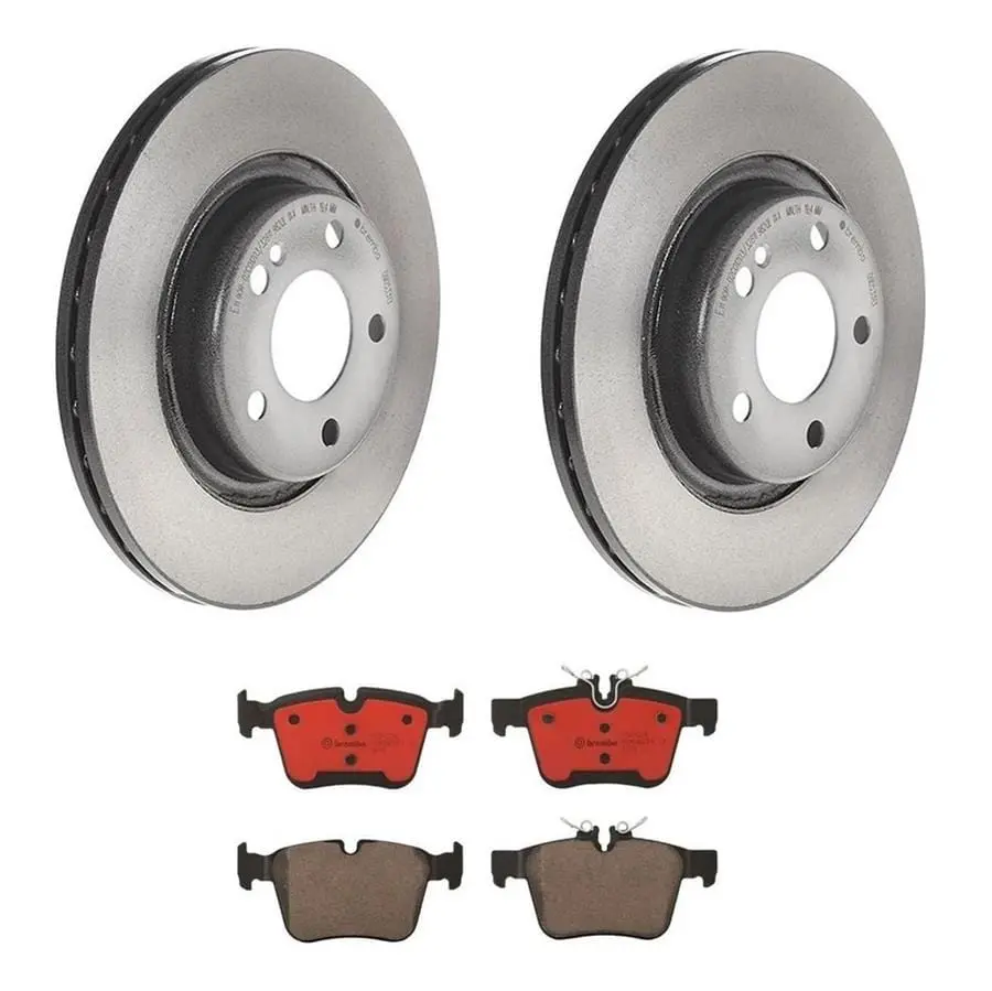 Brembo Complete Front Brake Kit: Pads + Rotors, Kt00C19 1