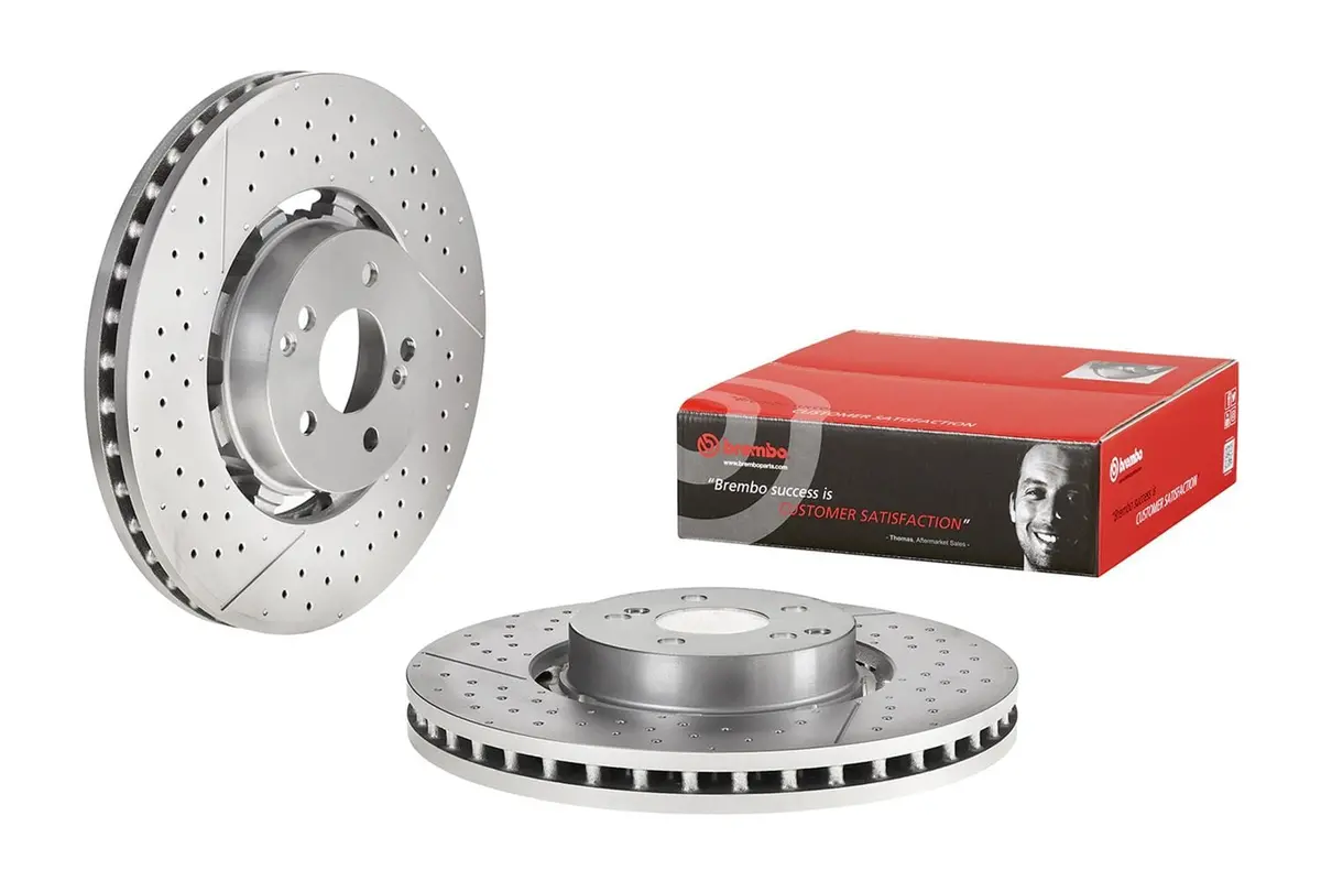 Brembo Uv-Coated Premium Brake Rotors – Enhanced Corrosion Resistance 1